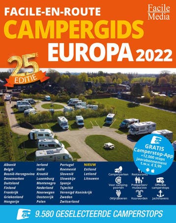 Campergids Europa 2022 9789076080734, Boeken, Reisgidsen, Verzenden, Zo goed als nieuw