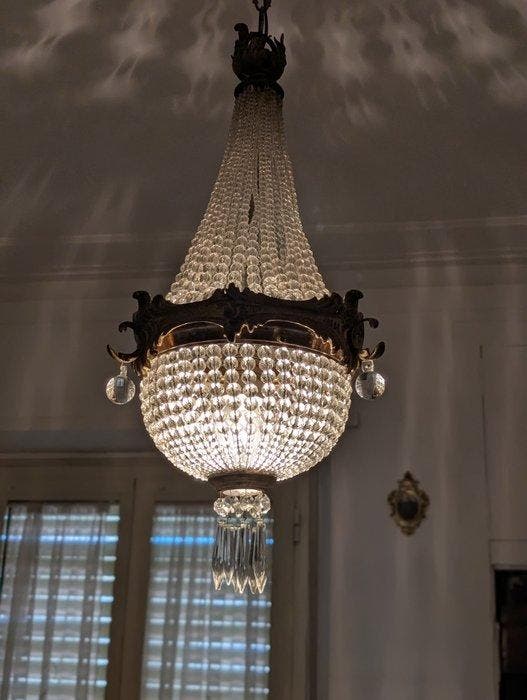 Lustre - Bronze, Antiquités & Art, Antiquités | Autres Antiquités
