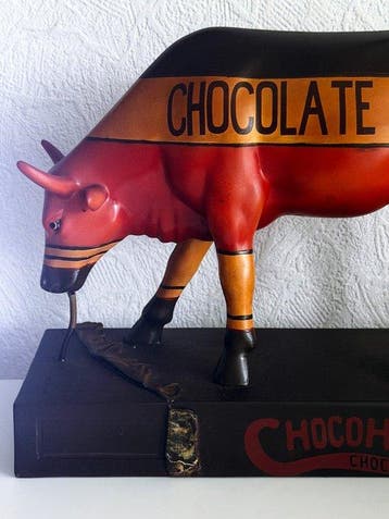 CowParade - Figuur - Chocoholic Chocolates Cow Museum