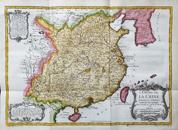 Chine - Corée, Taïwan, Chine, Formose, Pékin, Séoul,