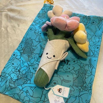 Jellycat - Jouet en peluche Amuseables Rose Bouquet -