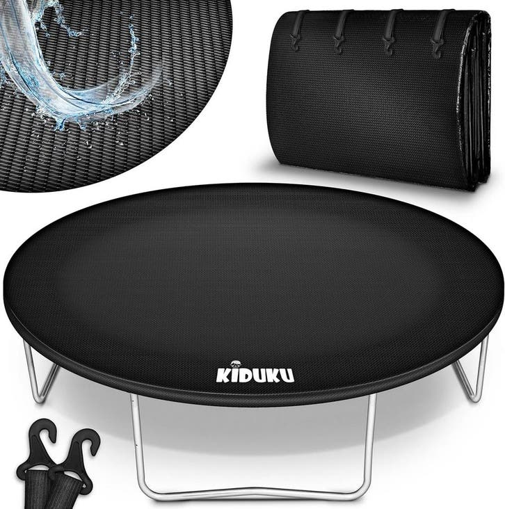 Trampoline beschermhoes - Afdekhoes - 427 cm - Zwart - KIDUK, Kinderen en Baby's, Speelgoed | Buiten | Trampolines, Nieuw, Verzenden