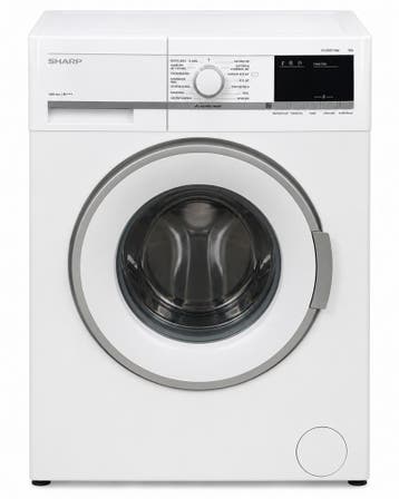 Sharp ES-GFB714W - Wasmachine - 7 kg - 1300 tpm -, Electroménager, Ophalen of Verzenden
