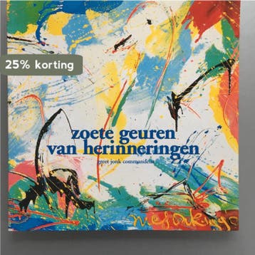 Zoete geuren van herinnering 9789070653118, Verzenden, G. Jonk-Commandeur
