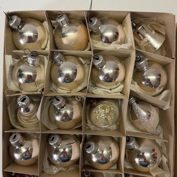 Kerstdecoratie (49) - Glas, Metaal, Diversen, Nieuw