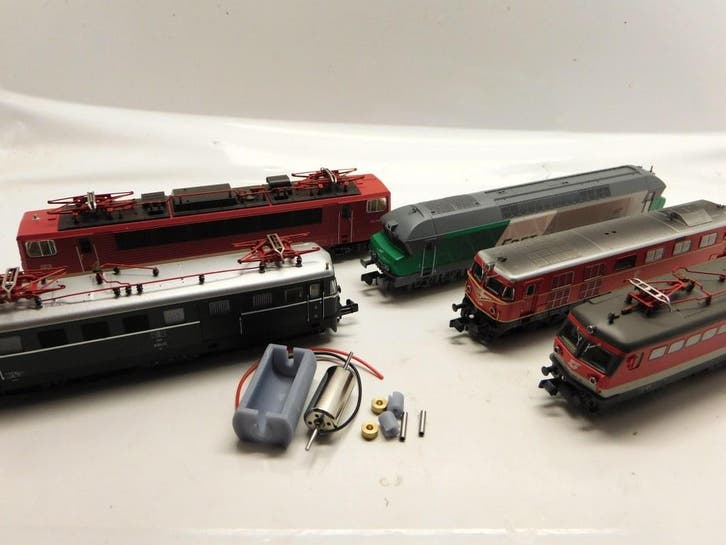 micromotor NA052C ombouwset voor Arnold, Hobby & Loisirs créatifs, Trains miniatures | Échelle N, Envoi