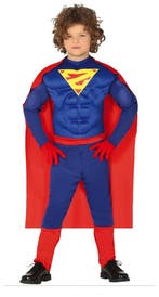 Superheld Kostuum Gespierd Kind, Kinderen en Baby's, Verzenden, Nieuw
