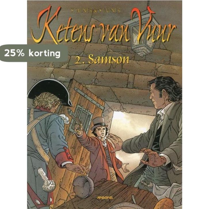 Ketens van vuur 02. samson 9789034329363 Eric Stalner, Boeken, Stripverhalen, Zo goed als nieuw, Verzenden