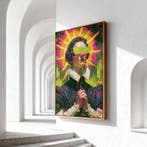 Iconica - The Neon Cyber-Saint - Unique 1/1 XXL (150x100 cm)
