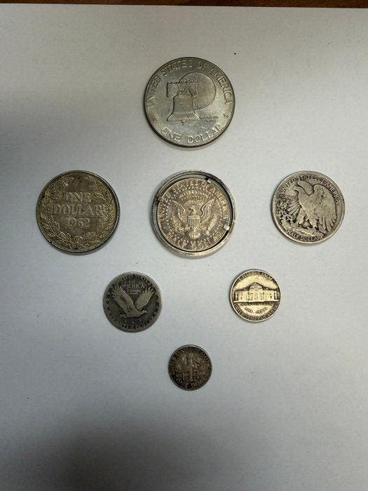 Verenigde Staten. Collection of coins incl. silver (Zonder, Postzegels en Munten, Munten | Europa | Niet-Euromunten
