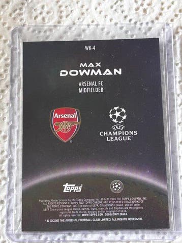 Arsenal - UEFA Champions League - Max Dowman - 2026 -, Nieuw