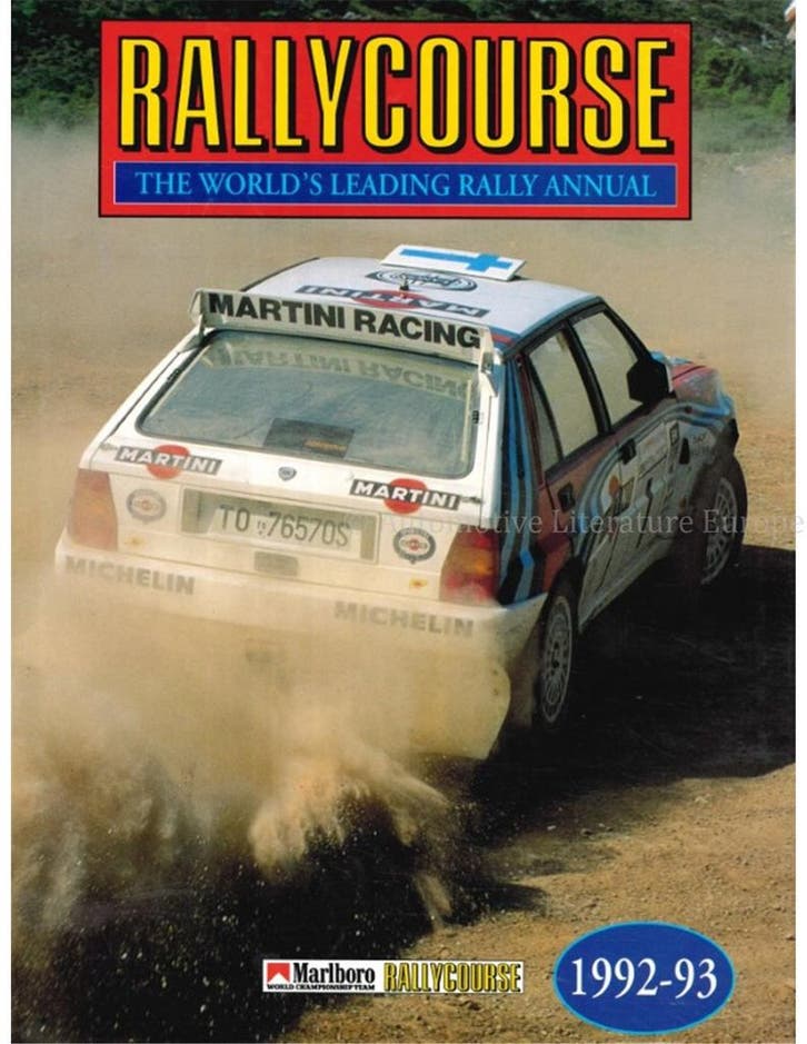 RALLYCOURSE, THE WORLDS LEADING RALLY ANNUAL, 1992-93, Boeken, Auto's | Boeken