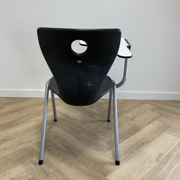 Compass-Lupo stoel met  laptoptafel van Verner Panton