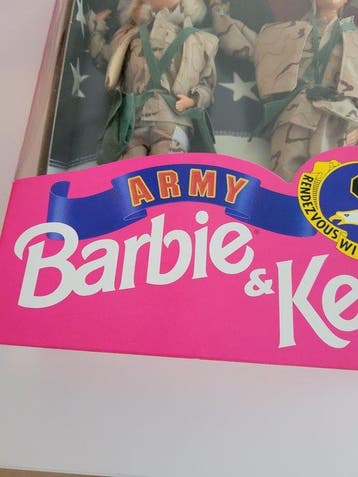 Barbie - Poupée Barbie Barbie & Ken Army Stars ’n Stripes