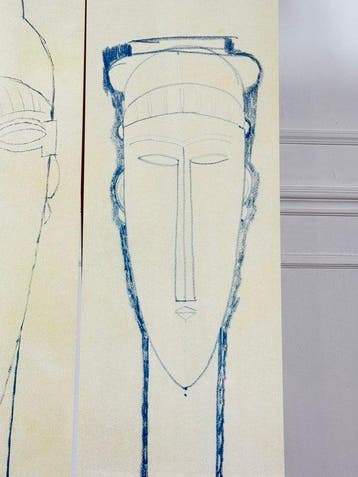 Amedeo Modigliani - Testa 1 e Testa 2