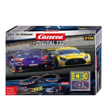 Pole to Podium - 30038 | Carrera Digital 132 Racebaan, Verzenden