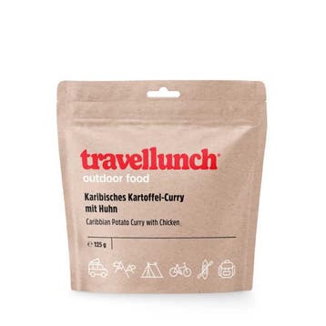 Caribbean Aardappelcurry met Kip - Travellunch, Verzenden