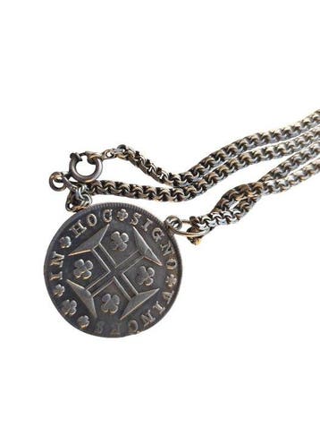 Zonder minimumprijs - Halsketting Zilver - Oude ketting,, Nieuw