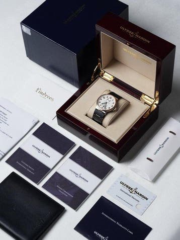 Ulysse Nardin - Maxi Marine Chronometer 1846 - 265-66-3T/60, Nieuw