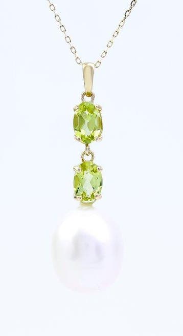 Sans prix de réserve - Collier - 14 carats Or jaune Perle -