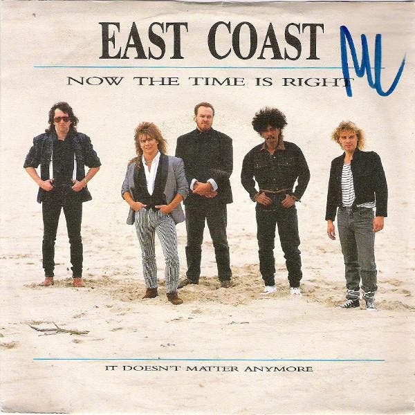 East Coast - Now The Time Is Right, Cd's en Dvd's, Vinyl | Pop, Gebruikt, Verzenden