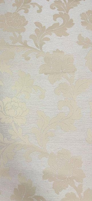 1768 Fijn jacquard meubelstof met bloemendamast - Textiel -