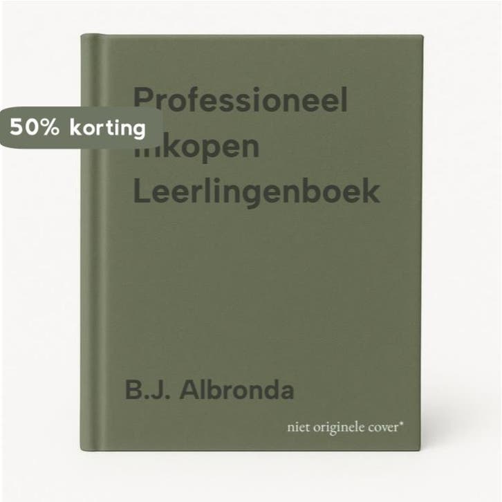Professioneel inkopen Leerlingenboek 9789011053458, Boeken, Schoolboeken, Gelezen, Verzenden