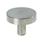 Meubelknop Jolie Lune 40 mm oud zilver, Nieuw