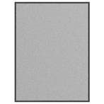 vidaXL Deurmat 80x120 cm grijs, Verzenden, Nieuw