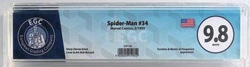 Spider-Man #34 - EGC 9.8 - 1 Graded comic - Eerste druk -