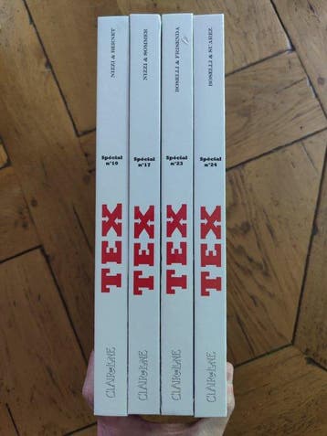Tex - 4x C - 4 Album - Eerste druk - 2010/2013, Nieuw