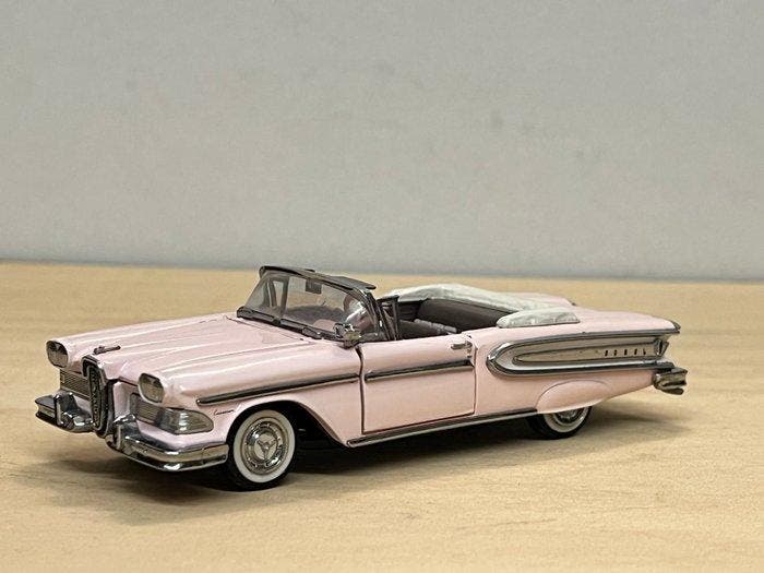 Franklin Mint 1:43 - Model cabriolet - Ford Edsel Citation, Hobby en Vrije tijd, Modelauto's | 1:5 tot 1:12