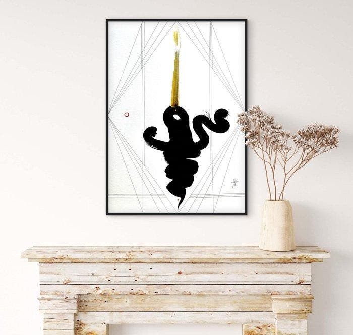 justine lotus - Taken Up, Antiek en Kunst, Kunst | Designobjecten