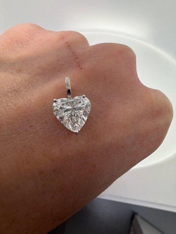 Sans prix de réserve - Pendentif - 14 carats Or blanc -, Bijoux, Sacs & Beauté