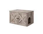 MaxxPet Houten Kattenhuis 80x53x50cm Ivory Bruin (Dier), Dieren en Toebehoren, Ophalen of Verzenden, Nieuw