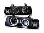 CCFL Angel Eyes Black koplamp units geschikt voor BMW E36, Auto-onderdelen, Verzenden, Nieuw, BMW