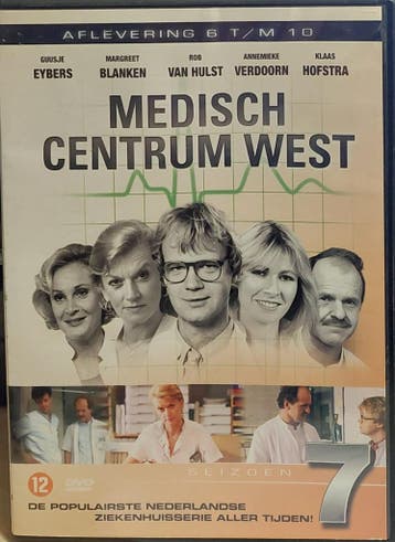 Medisch centrum west 7 afl 6 -10 (dvd tweedehands film), Ophalen of Verzenden, Nieuw in verpakking