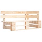 vidaXL Tuinhoekbank pallet hout, Verzenden, Nieuw