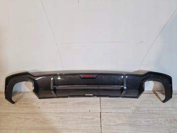 Audi RS4 B9 ABT achterbumper diffuser carbon, Verzenden, Gebruikt