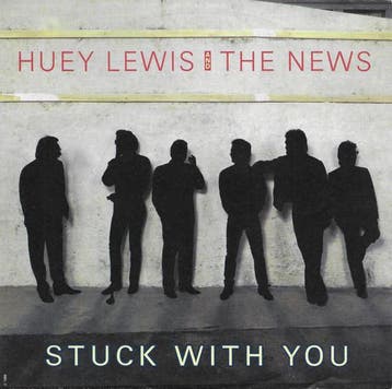 Huey Lewis And The News - Stuck With You, Verzenden, Gebruikt