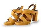 Sacha Sandalen in maat 39 Geel, Verzenden, Geel, Sandalen of Muiltjes, Sacha
