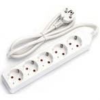 Stekkerdoos Verlengsnoer 3680W - 5 Stopcontacten - 1.5m Kabe, Verzenden