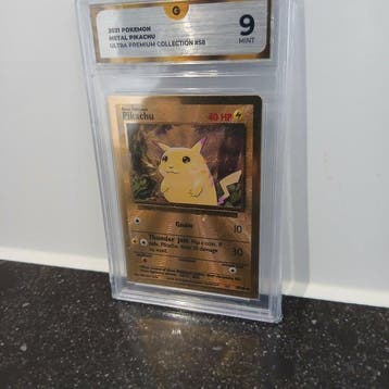 Pokémon - 1 Graded card - Pikachu 0015317 Promo card,, Nieuw