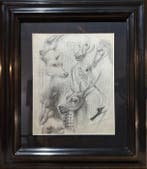 Ismael de La Serna (1898-1968) - Study of animal heads -