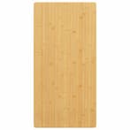 vidaXL Tafelblad 40x80x2,5 cm bamboe, Verzenden, Nieuw