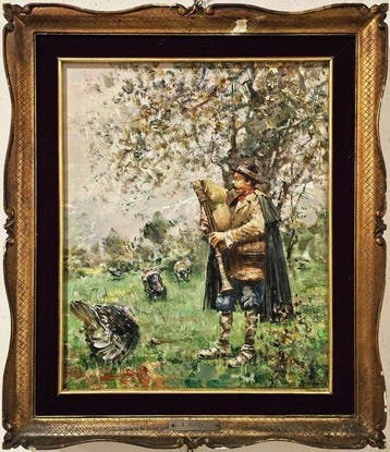 Giovanni Panza (1894-1989) - Zampognaro
