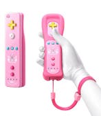 Wii Controller / Remote Motion Plus Peach Edition Origineel, Ophalen of Verzenden, Zo goed als nieuw