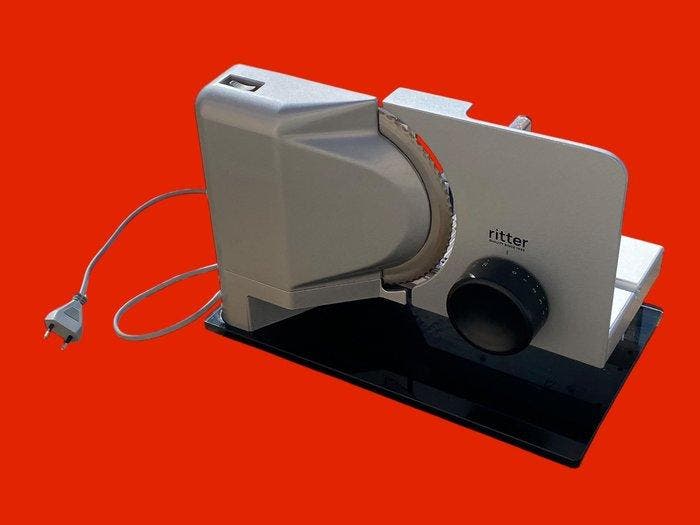 Ritter - Snijmachine - elektrische snijmachine - Metaal,, Antiek en Kunst, Antiek | Wandborden en Tegels