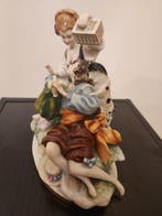 Unknown - Beeldje - Groot Sitzendorf Porseleinen Beeld –