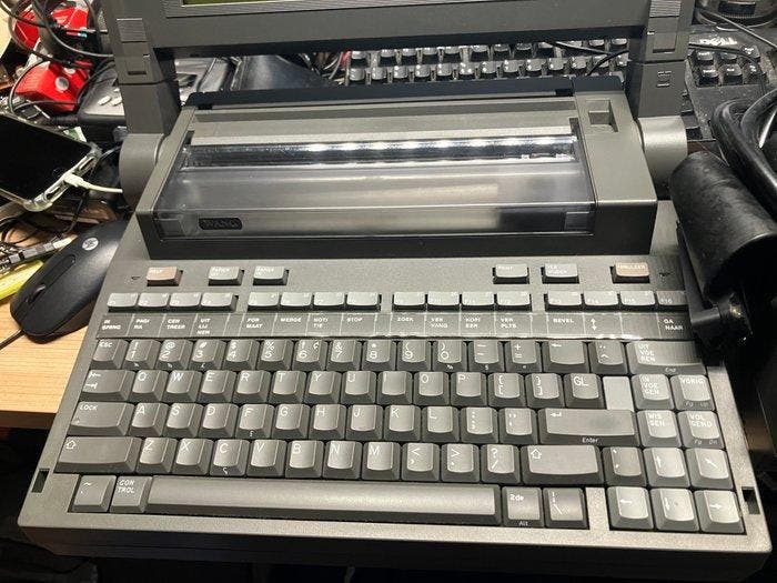 Wang WLTC portable 8086 computer met printer en floppdrive, Consoles de jeu & Jeux vidéo, Consoles de jeu | Accessoires Autre